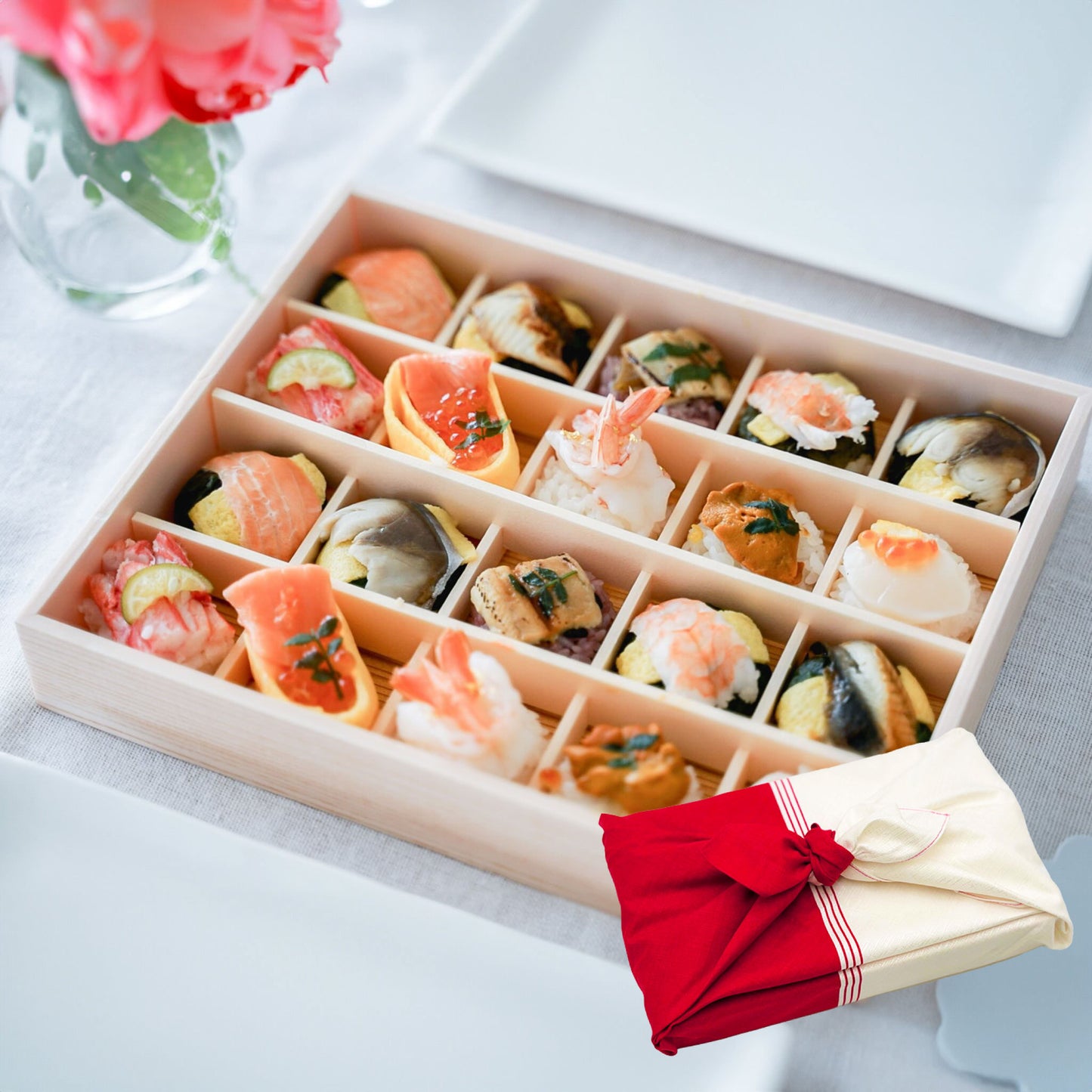 はれやか贅沢手鞠わさび葉寿し20個