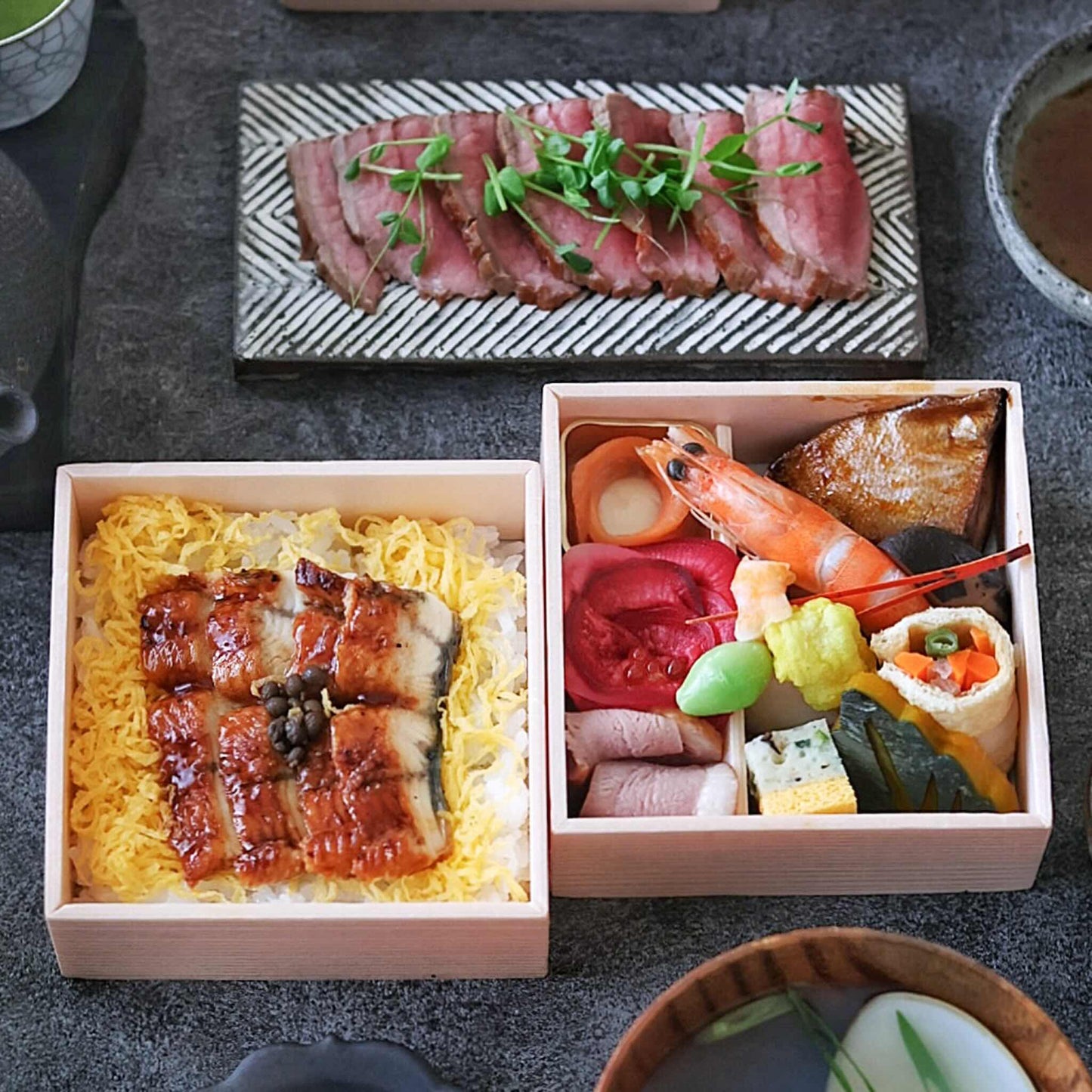 鰻ちらし御膳2