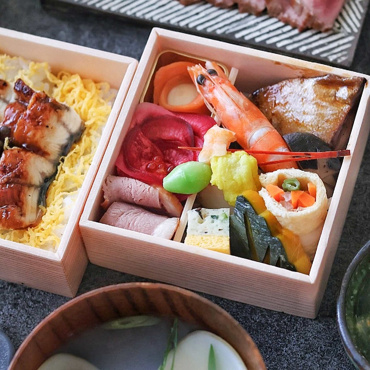 鰻ちらし御膳3
