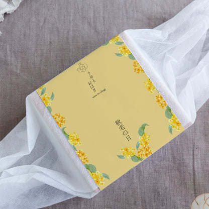 【敬老の日包装】＜うめとおはぎ＞おはぎのフラワーBOX（秋色カーネーション）