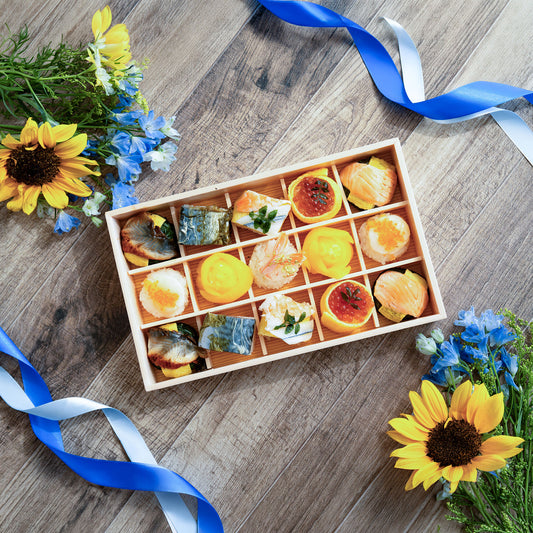早割10%OFF/まとめて割15%OFF【父の日】父の日贅沢華手鞠寿し15個