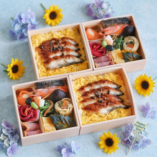 早割10%OFF/まとめて割15%OFF【父の日】父の日鰻御膳 二人前