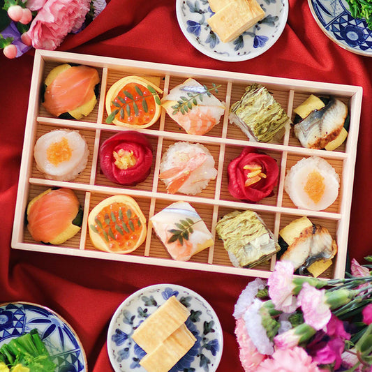 【早割10%OFF母の日包装】母の日贅沢華手鞠寿し15個