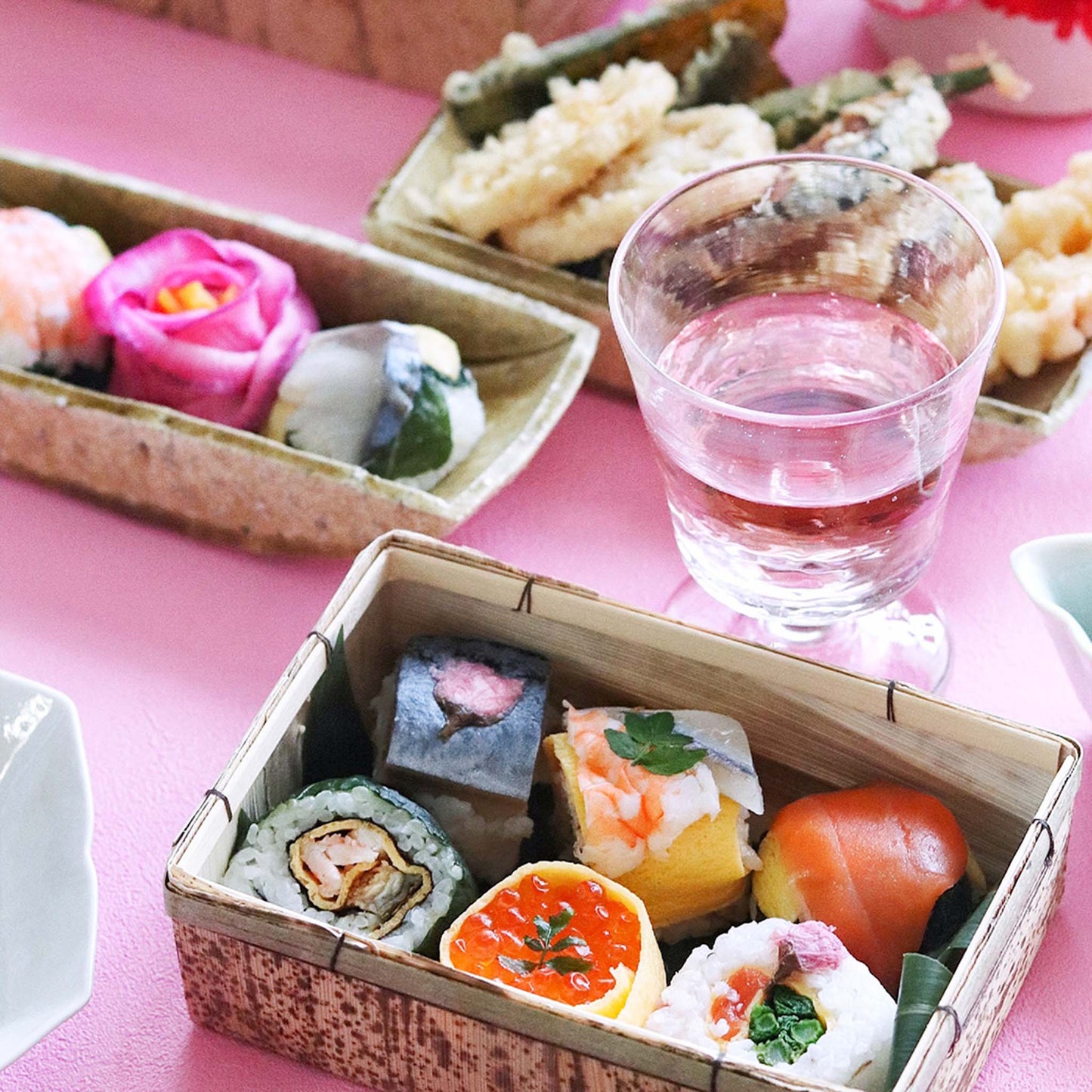 【早割10%OFF母の日包装】はないろ手鞠わさび葉寿し15個