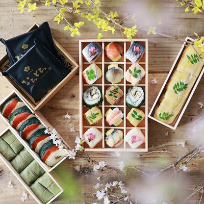 【春の美味ギフト】春らんまん-手鞠寿しと4種のセット