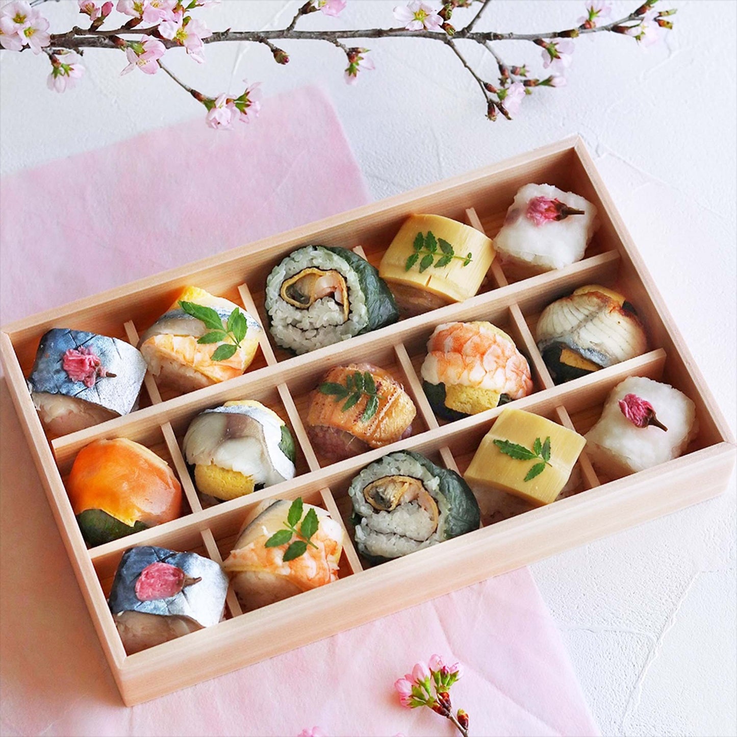 【春の美味ギフト】春らんまん-手鞠寿しと4種のセット