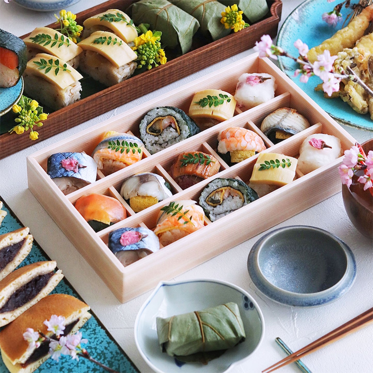 【春の美味ギフト】春らんまん-手鞠寿しと4種のセット