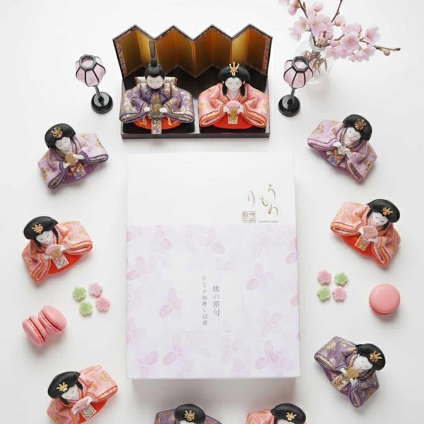 【ひな祭り包装】ひな手鞠寿し12個