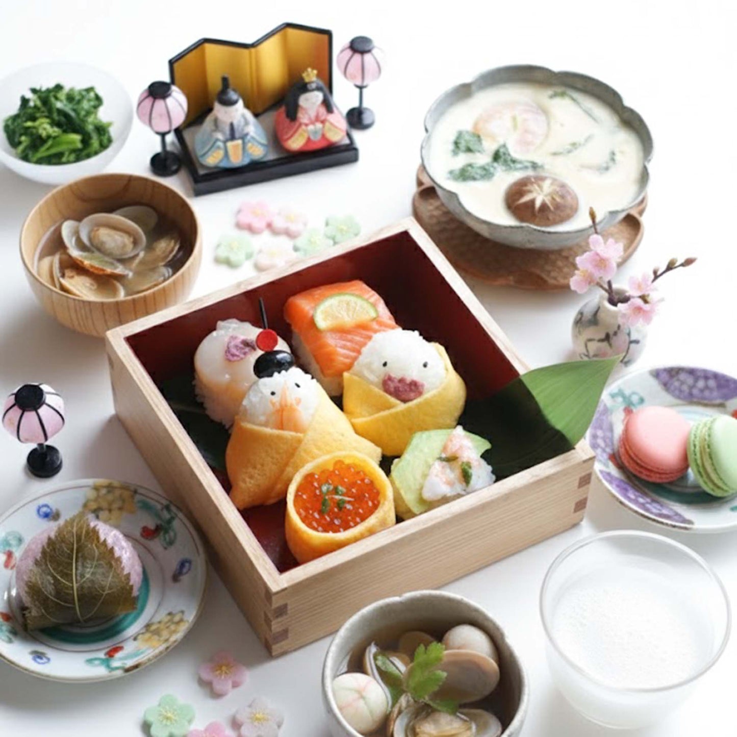 【ひな祭り包装】ひな手鞠寿し12個