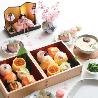 【ひな祭り包装】ひな手鞠寿し12個