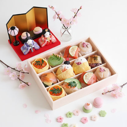 【ひな祭り包装】ひな手鞠寿し12個