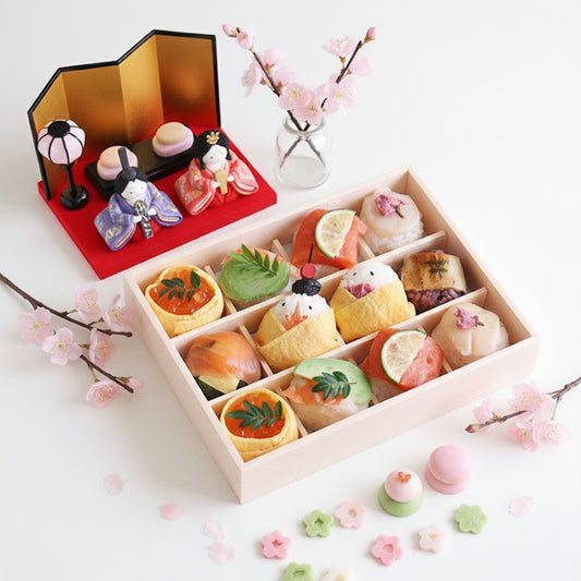 早割10%OFF【ひな祭り包装】ひな手鞠寿し12個