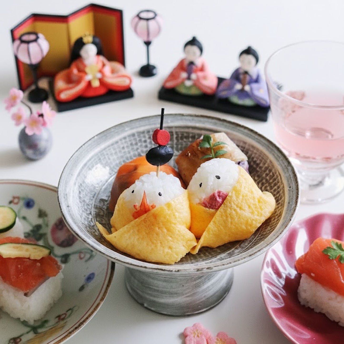 【ひな祭り包装】ひな手鞠寿し12個