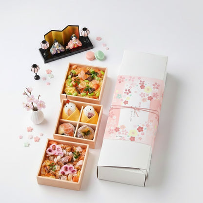 【ひな祭り包装】ひな手鞠と春のちらし寿司セット