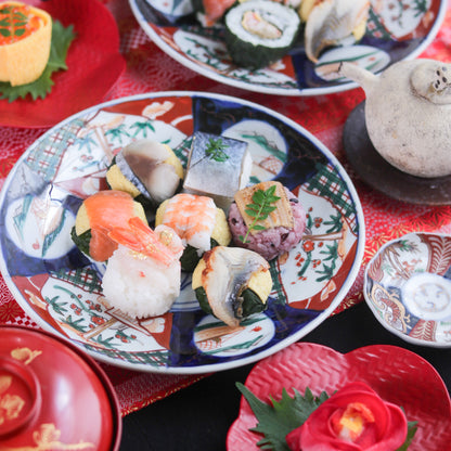 冬のひとおり 手鞠わさび葉寿し