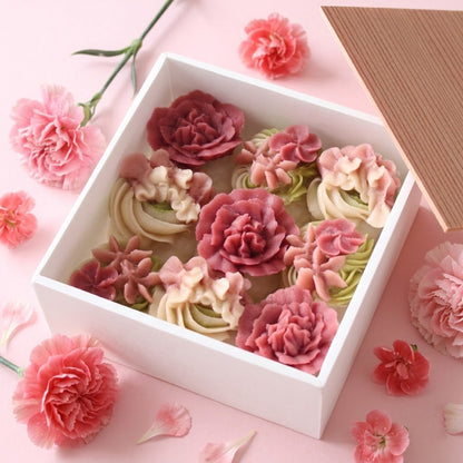 おはぎのフラワーBOX（カーネーション）