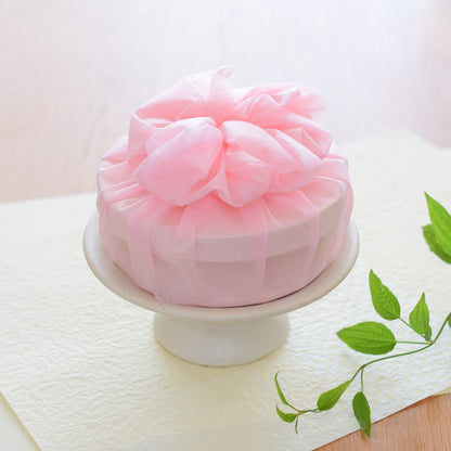 ＜うめとおはぎ＞薔薇のおはぎケーキ【誕生日プレートロウソク選択可能】