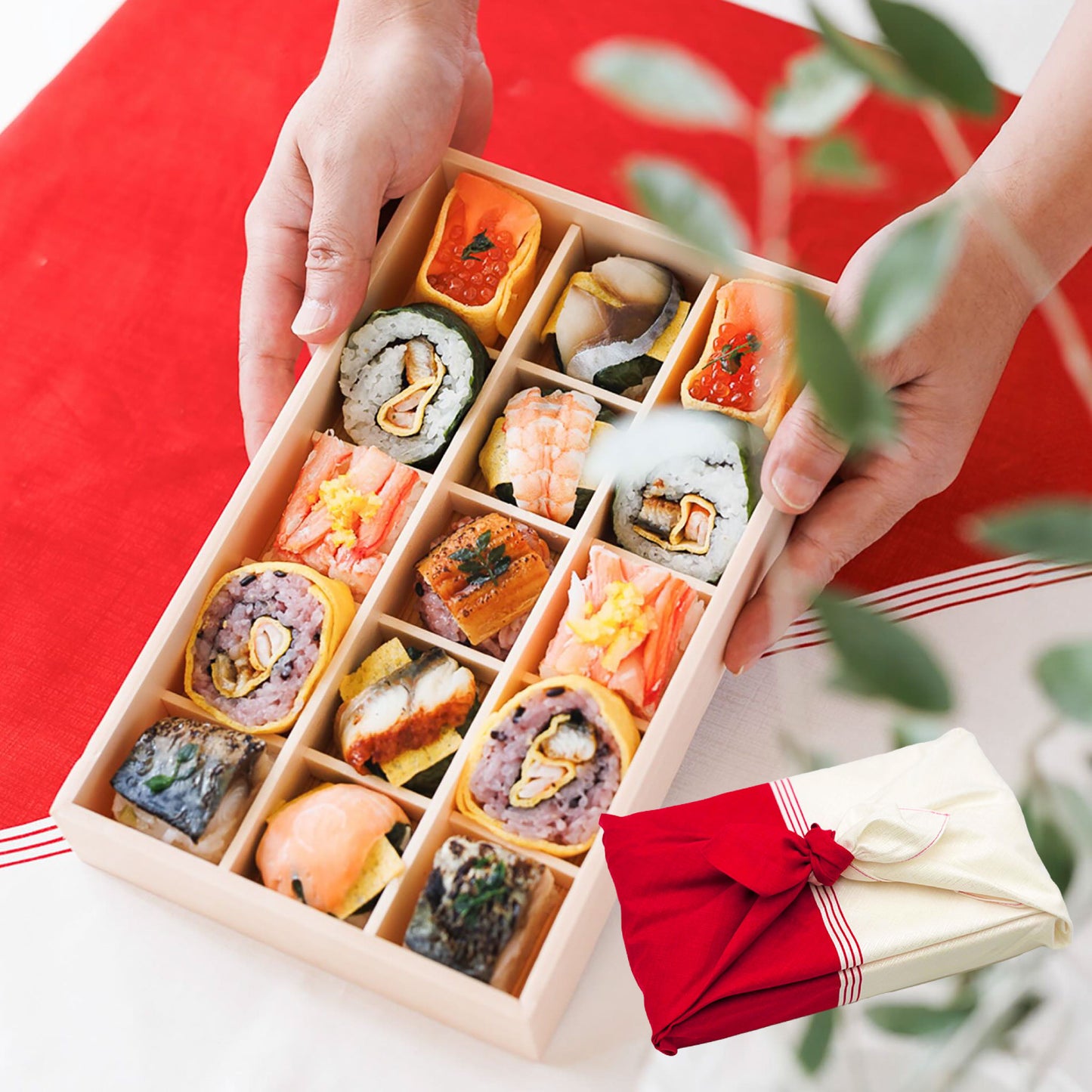 あでやか手鞠わさび葉寿し【15個/20個】