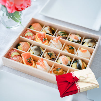 はれやか贅沢手鞠わさび葉寿し20個