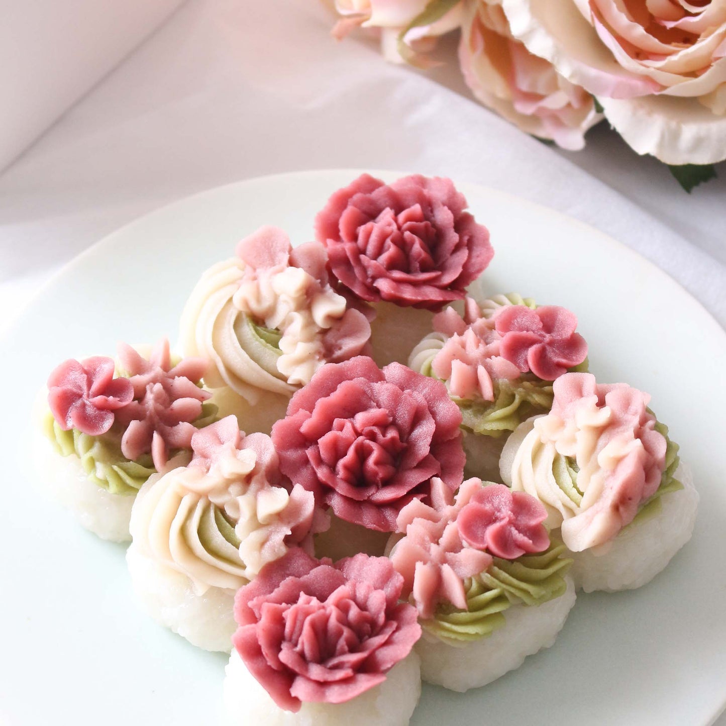 【早割10%OFF母の日包装】【母の日】おはぎのフラワーBOX（カーネーション）