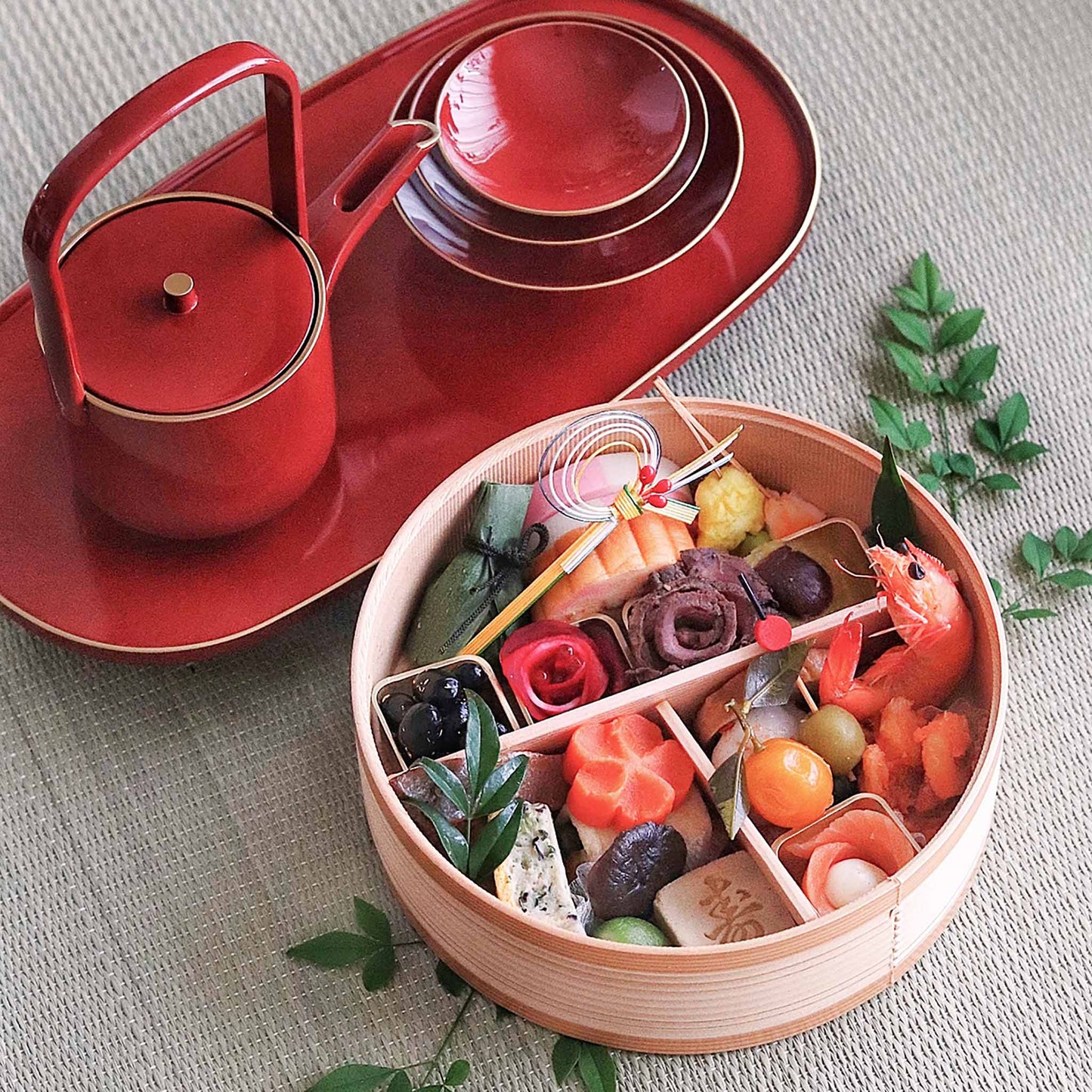 早割10%OFF【2025年12/29・30お届け】<2026年新年を祝う>ことほぎ華おせち　一人前