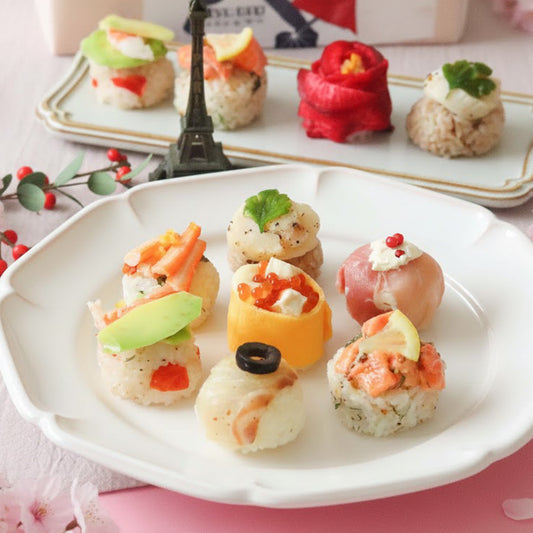 【Instagramコラボ】【うめもり×マユミリオン】パリ手鞠寿し12個