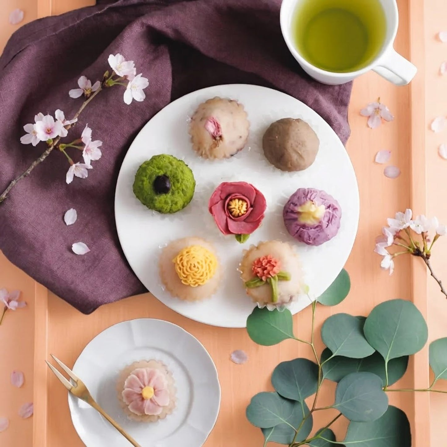【特別価格20%OFF】＜うめとおはぎ＞秋づくお花のおはぎ８個