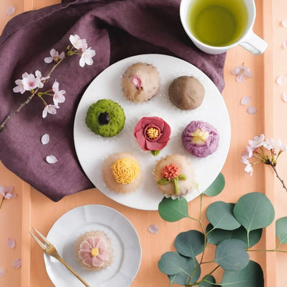 【特別価格20%OFF】＜うめとおはぎ＞秋づくお花のおはぎ８個