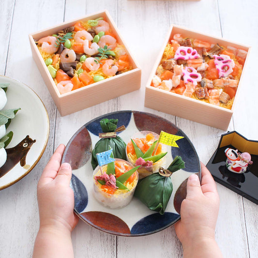 【早割10%OFF】＜こどもの日＞すこやか手鞠とちらし寿司セット