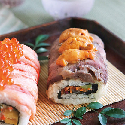 【節分】贅沢づくしの恵方巻-蟹と黒毛和牛ローストビーフの恵方巻２本入-